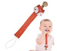 MWZBTG 3Pièces Attaches-tétines En Corde, Attache-sucette, Support De Clip De Sucette, Clips De Tétine Anti-perte En Forme D'animaux, Clip De Support D'anneau De Dentition Pour Tout-petit