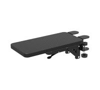 MWZBTG Accoudoir de Bureau,Support Accoudoir Pliant Clipser Sans Perçage - Extension Support Poignet et Coude Table - pour Clavier Ordinateur Étude Travail Adult Maison Bureau École