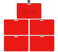 MWZBTG Bloc-Notes Effaçable Pour Badge - 5 Pièces Mini Stylo À Bille Réutilisable Écrivable | Bloc-Notes Badge Infirmier | Pour Bureau Réunion École Salle D'Étude Infirmiers Médecins Enseignants