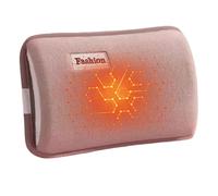 MWZBTG Bouillotte chaude - Housse en peluche - Chauffe-mains - Pour soulager les douleurs du ventre, des pieds, du lit, des femmes, des enfants, à la maison, au bureau, à l'école