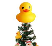 MWZBTG Canards De Noël | Cime d'arbre de Noël en Forme de Canard | Festif pour Fêtes et Réunions Familiales