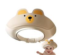 MWZBTG Chapeau de douche pour tout-petit, visière de bain pour tout-petit pour laver les cheveux - Chapeau de douche imperméable mignon - Caps de lavage des cheveux portables avec protection de