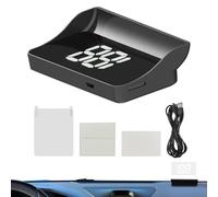 MWZBTG Compteur De Vitesse Numérique Pour Voiture | HUD Automobile Compact,HUD Automobile Pour Navigation Urbaine et Autoroute,Vacances Vélos SUV Bus