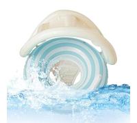 MWZBTG Flotteur Bébé avec Toit Anti-UV - Bouée Sécurité Enfant Débutant Gonflable - Flotteur Sucette avec Protection Solaire pour Jeux Extérieur Plage Lac Piscine
