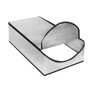 MWZBTG Housse d'Isolation pour Trappe de Combles | Isolant Économiseur d'Énergie | Protection Thermique Etanche Pour Porte Coulissante Camping Car Garage Cave Chenil Hiver
