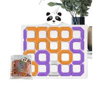 MWZBTG Jeux de Puzzle Préscolaire | Labyrinthe Numérique pour | Jouet Éducatif Interactif pour Développer la Coordination Œil-Main chez Les d'Âge Préscolaire pour l'École, la Maison et Les