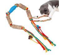 MWZBTG Jouets pour Chat, Jouets à à Chat pour Chats d'intérieur, Jouet Comestible à l'à Chat, Jouets de Dentition pour Chat, Corde à mâcher pour Chat, Jouets pour Chat avec à Chat pour Thanksgiving,