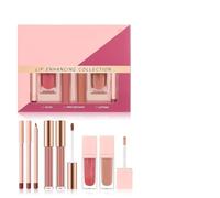 MWZBTG Kit Maquillage Lèvres | Gloss à Lèvres Teinté Tenue Longue Durée pour Femmes | Kit 6 Pièces Beauté pour Filles Adolescentes Voyage Professionnel Soirée Occasions Spéciales