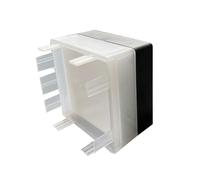 MWZBTG Lanterne De Couverture De Poteau Pour Extérieur,Sans Câblage Éclairage Deux Couleurs - Lampe De Poteau Extérieur Solaire | Pour Camping Route Jardin Allée Portail Balcon Terrasse Piscine