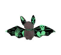 MWZBTG Peluche Chauve-Souris,Chauve-Souris Gothique Lumineuse Peluche Animal Halloween,Décoration Maison Douce Enfant Canapé Chambre | Cadeau Bébés