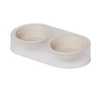 MWZBTG Plats pour Chat pour Nourriture et Eau, gamelles pour Chien | Ensemble de Plats d'eau de Nourriture pour Chat et Chien,Mangeoire pour Chat à Double Plat, Bols d'alimentation pour Chat, Bols