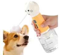 MWZBTG Pulvérisateur De Shampooing pour Chien,Distributeur de Shampoing Électrique pour Chien avec Recharge USB - Distributeur Automatique De Mousse pour Bain d'animaux De Compagnie pour Usage en