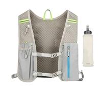MWZBTG Sac À Dos Hydratation Randonnée | Sac Réservoir d'eau | avec Bouteille Souple 500ML Sangle Réglable Réfléchissante pour Randonnée VTT Ski Alpinisme Cyclisme Fitness