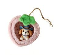 MWZBTG Sac de Présentation - Pochette Organisatrice Compacte pour Figurines - Sac de Conservation pour Poupées en Peluche | Anniversaire Noël Nouvel an Maternelle