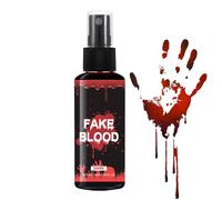 MWZBTG Sang Artificiel Halloween | 50ml Accessoire Déguisement Photo | Maquillage Artistes Effets Spéciaux Soirée Déguisée Film | Passionnés Horreur Événements à Thème Convention