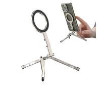 MWZBTG Support Magnétique Téléphone Trépied,Support Mini Portable et Pliable pour Smartphone,Trépied à Aimant pour Téléphone | pour Hommes et Femmes Voyage Salle de Sport Entraînement Bureau Maison