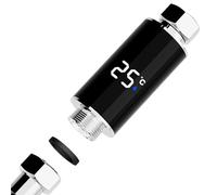 MWZBTG Thermomètres de Douche | Thermomètres de Douche avec Affichage Numérique LED,Indicateur Précis Portable Design Étanche pour Salle de Bain Intérieure, Baignoire, Bébé, Extérieur, Maison