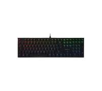 MX 10.0N RGB - Clavier - backlit - USB - Allemand - commutateur : CHERRY MX Low Profile RGB Speed - noir