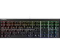 Mx 2.0S Clavier De Jeu Filaire Avec Éclairage Rvb Disposition Allemande (Qwertz) Conçu En Allemagne Commutateurs Mx Brown D'Origine Noir