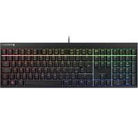 Mx 2.0S Clavier De Jeu Filaire Avec Éclairage Rvb, Disposition Britannique (Qwerty), Conçu En Allemagne, Commutateurs Mx Red D'Origine, Noir