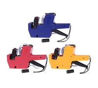 MX-5500 Étiqueteuse 8 chiffres étiqueteuse autocollants papier d'étiquettes + 2 rouleaux de gomme pour roue de retrait d'adhésif
