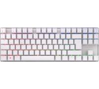 Mx 8.2 Tkl Wireless, Clavier De Jeu Sans Fil Sans Pavé Numérique, Disposition Allemande (Qwertz), Bluetooth, 2,4 Ghz & Câble, Mx2A Red Switches, Blanc