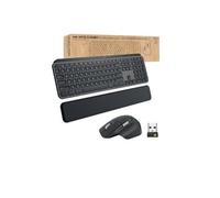 Logitech MX Keys Combo for Business - Ensemble clavier et souris - rétroéclairé - sans fil - Bluetooth LE - QWERTY - Pan Nordic - graphite