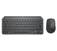 MX Keys Mini Combo for Business - Ensemble clavier et souris - rétroéclairé - sans fil - 2.4 GHz, Bluetooth LE - QWERTZ - Allemand - graphite