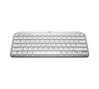 Logitech Clavier sans fil MX Keys Mini – PAN QWERTY, rétroéclairé, Bluetooth – gris pâle