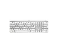 MX Keys S - Clavier - rétroéclairé - sans fil - Bluetooth LE - QWERTY - Portugais - commutateur : commutateurs à clé à ciseaux - gris pâle