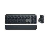 MX Keys S Combo - Ensemble clavier et souris - rétroéclairé - sans fil - Bluetooth LE - QWERTY - Espagnol - commutateur : commutateurs à clé à