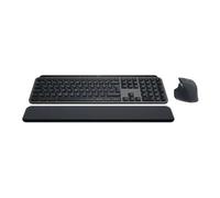 MX Keys S Combo - Ensemble clavier et souris - rétroéclairé - sans fil - Bluetooth LE - QWERTZ - Allemand - commutateur : commutateurs à clé à