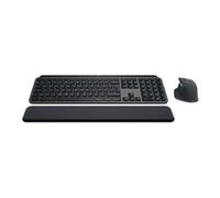 MX Keys S Combo - Ensemble clavier et souris - rétroéclairé - sans fil - Bluetooth LE - QWERTZ - Allemand - commutateur : commutateurs à clé à