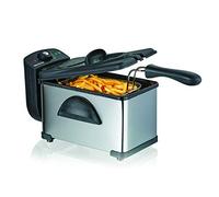 Mx MX-FR2126B Friteuse 2 l démontable, friteuse facile à nettoyer en acier inoxydable avec panier friteuse