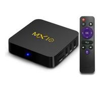 MX10 Smart TV Box HD Lecteur Multimédia 4Go/32Go 4K DLNA Miracast Airplay WiFi LAN G
