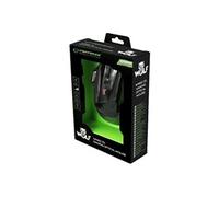 MX201 WOLF - Souris - pour droitiers - optique - 7 boutons - filaire - USB - rouge