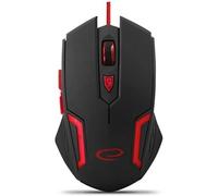 MX205 FIGHTER - Souris - pour droitiers - optique - 6 boutons - filaire - USB - rouge