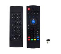 MX3 MX3-L Backlit Air Souris T3 Smart Voice Télécommande 2.4G RF Clavier sans Fil RF Convient pour X96 Mini km9 A95X H96 Max Convient à la boîte à télévision Android,en no Backlit no mic