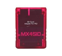 MX4SIO (Extension de Mémoire pour SIO) SIO2SD Adaptateur de Carte SD pour, pour Carte Mémoire pour Adaptateur SD Carte de Stockage vers Un Adaptateur de Carte Mémoire(Rouge)