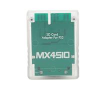 MX4SIO (Extension de Mémoire pour SIO) SIO2SD Adaptateur de Carte SD pour, pour Carte Mémoire pour Adaptateur SD Carte de Stockage vers Un Adaptateur de Carte Mémoire(Blanc Transparent)