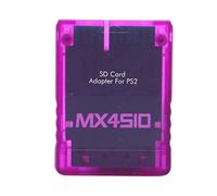 MX4SIO (extension de Mémoire pour SIO) SIO2SD Adaptateur de Carte SD pour , pour Carte Mémoire pour Adaptateur SD Carte de Stockage vers un Adaptateur de Carte Mémoire(Violet)