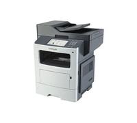 Lexmark MX617de - Imprimante multifonctions - Noir et blanc - laser - Legal (216 x 356 mm) (original) - A4/Legal (support) - jusqu'à 47 ppm (copie) - jusqu'à 47 ppm (impression) - 650 feuilles - 33.6 Kbits/s - USB 2.0, Gigabit LAN, hôte USB 2.0