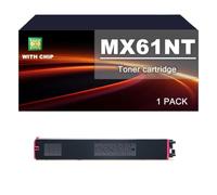 MX61NT Cartouche De Toner Compatible For MX-2630 3050 3060 3070N 3550N 3560 | MX60NT MX61NT Cartouches de Toner remplacement for MX-3570N 4050N 4060 4070N 5050N 5070N 6050N 6070N 2651 3051(Magenta)