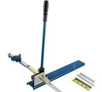 MXBAOHENG Découpe de Rail Din 35 * 7.5 MM Coupe Rail DIN à Double Trou avec Règle pour Couper Les Rails en Acier/Aluminium (bleu)