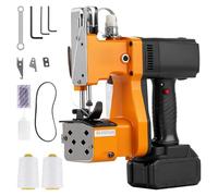 MXBAOHENG Machine à coudre les sacs tissés avec 1 batterie GK9-890D Machine à Coudre Portable Sac d'emballage électrique Couture pour Sac tissé en Peau de Serpent Sac en Plastique/Papier/Riz