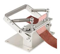 MXBAOHENG Machine à peler manuelle en cuir avec largeur d'épluchage maximale de 8cm Machine à effiler manuelle pour cuir Machine à pelleter le cuir Pour cuir tanné Machine manuelle à séparer le cuir