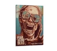 MXBFYEEB Poster de film Fear The Walking Dead - Peinture sur toile - Impression d'art moderne pour chambre à coucher - 50 x 75 cm