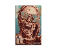 MXBFYEEB Poster de film Fear The Walking Dead - Peinture sur toile - Impression d'art moderne pour chambre à coucher - 50 x 75 cm