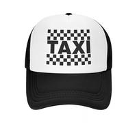 MXCBFIJG Chauffeur de Taxi personnalisé Trucker Chapeau Femmes Hommes Réglable Adulte Casquette Papa en Plein Air