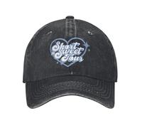MXCBFIJG Hommes Femmes Short N Sweet Tour Sabrina Carpenter Chapeaux Imprimés Mode Casquette de Baseball en Coton en Détresse Réglable
